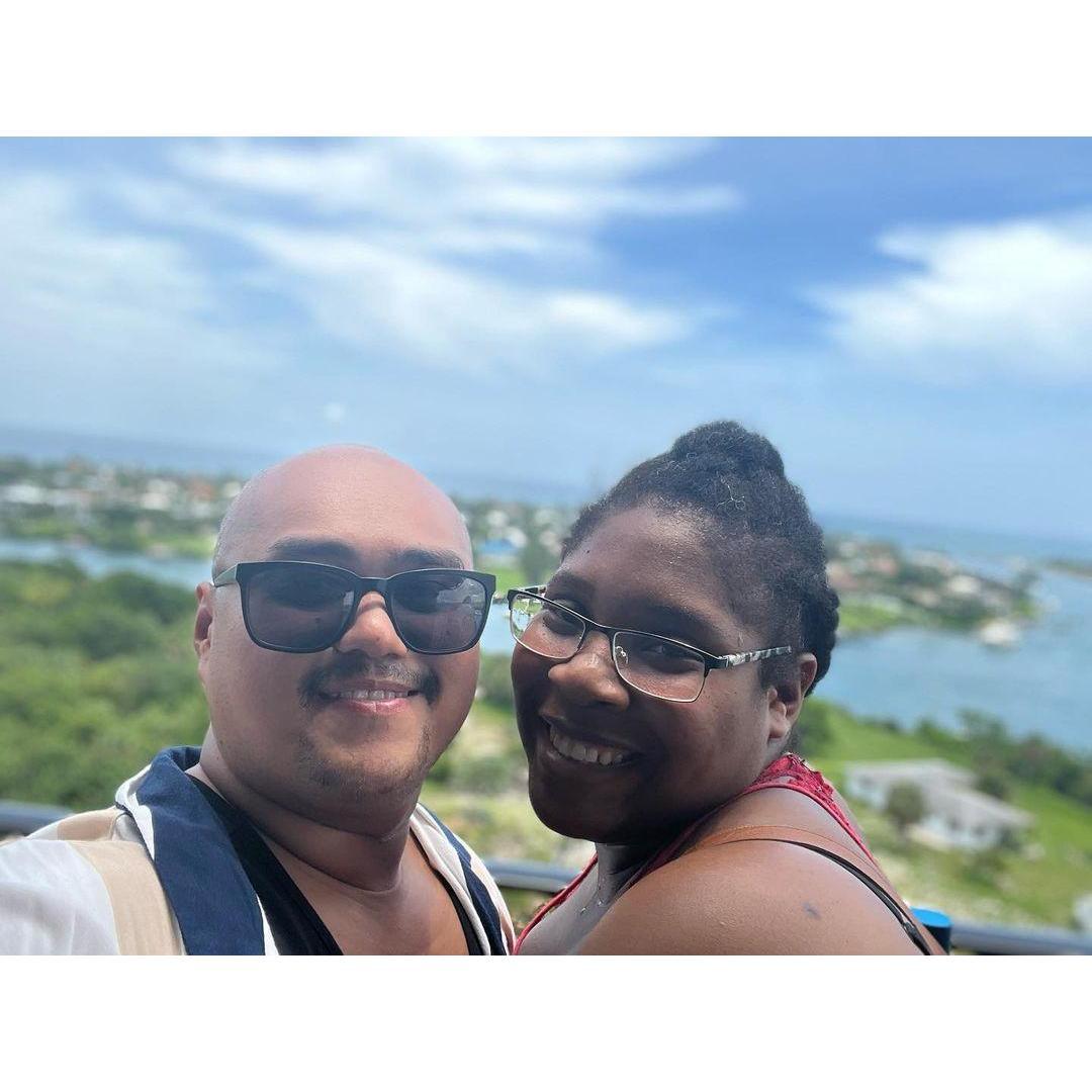 We conquered new heights of our relationship "literally" at the Jupiter Lighthouse