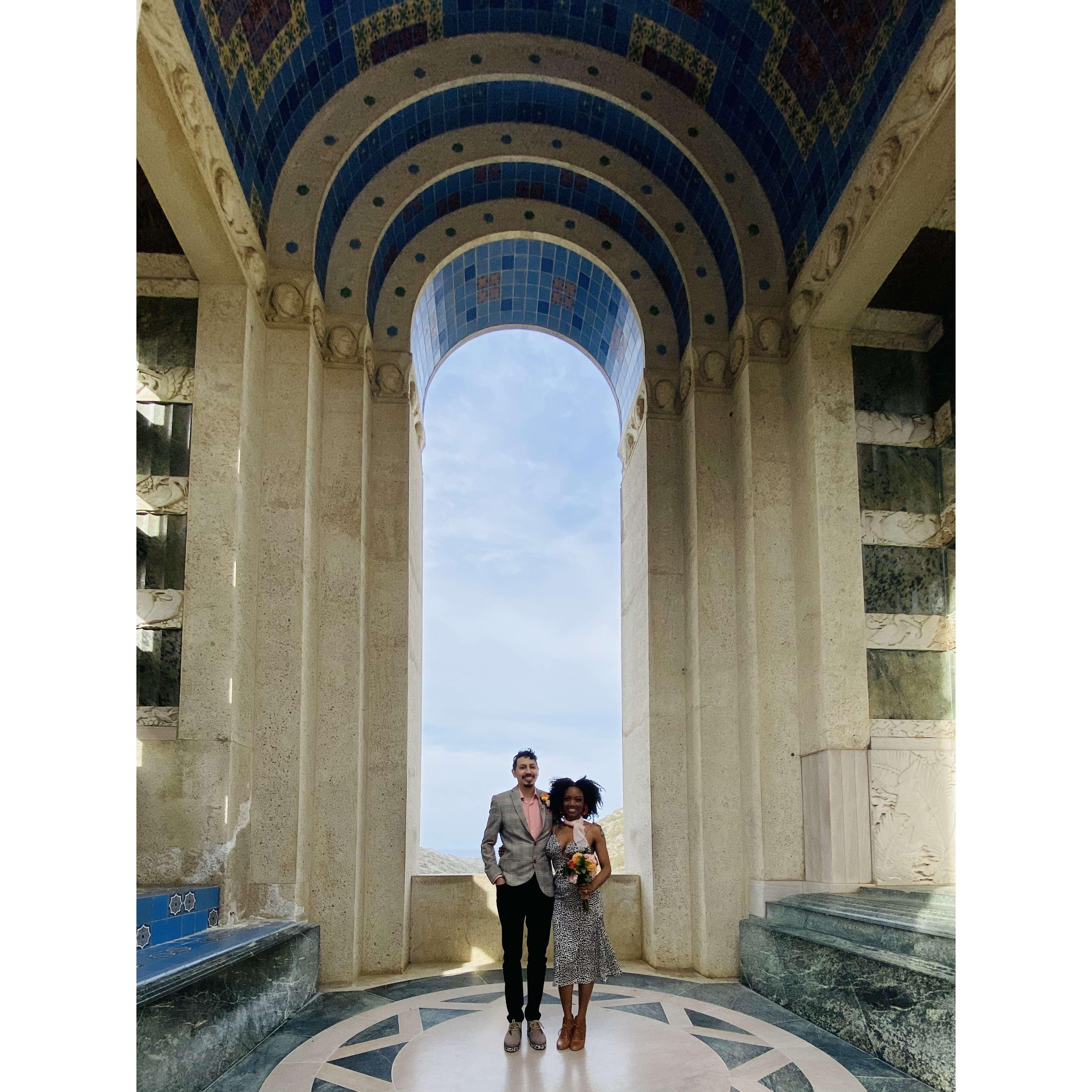 At the Wrigley Mausoleum