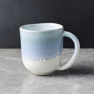 Caspian Reactive Glaze Mug, Set of 4