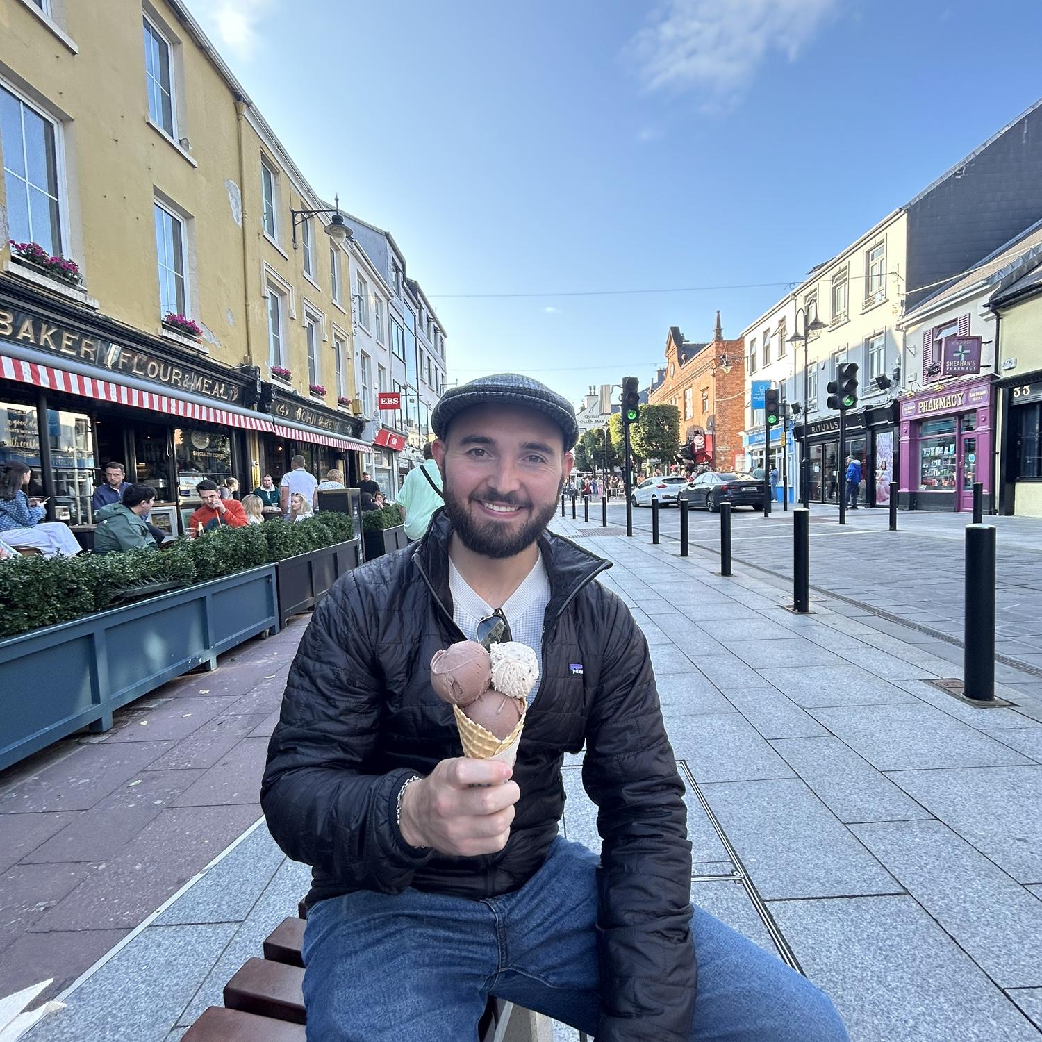 No trip is complete without 3 scoops of ice cream.