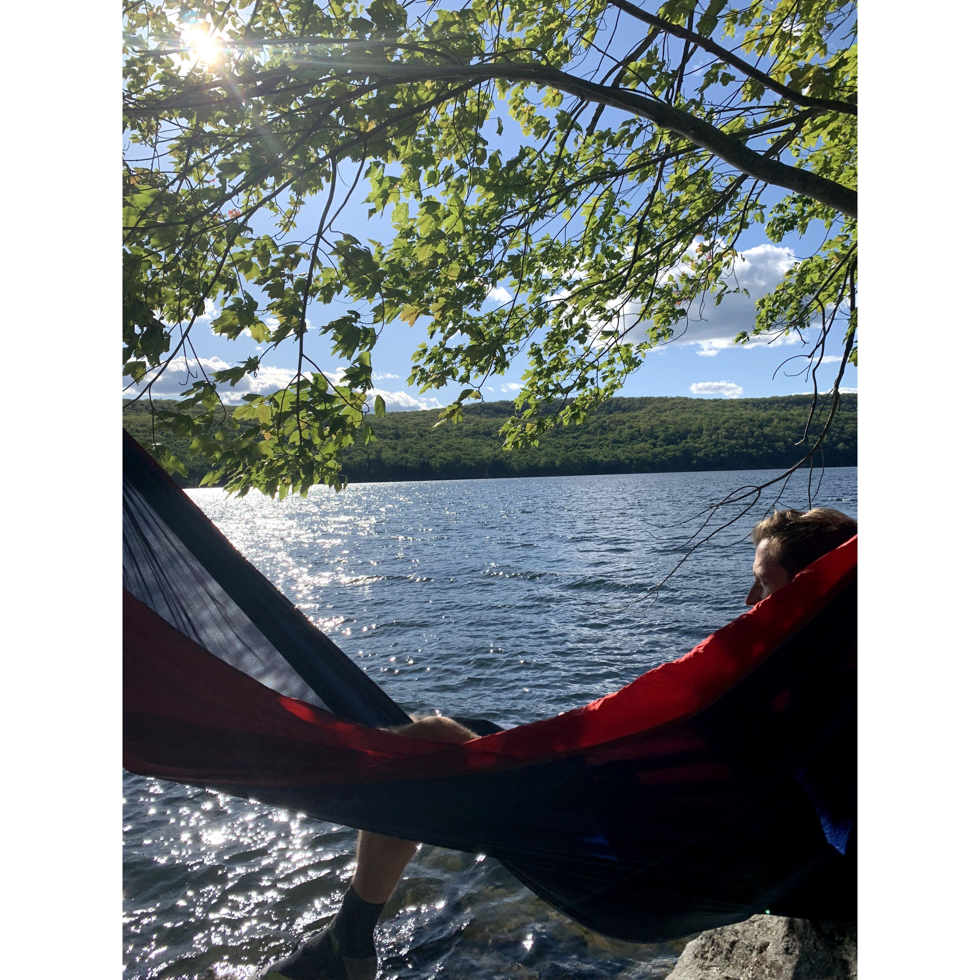 Our first "trip" upstate together