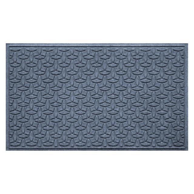 Waterhog Ellipse All Weather Rug, Bluestone, 3' X 5'