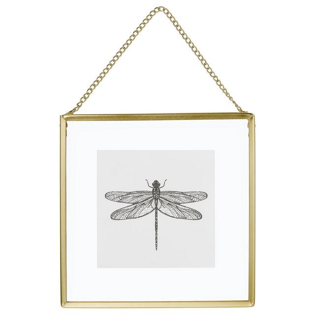 LERBODA Frame, gold, 6 ¼x6 ¼ "Show measurements specifications