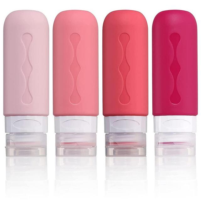 Gemice Travel Bottles for Toiletries Tsa Approved Travel Size Containers BPA Free Leak Proof Travel Tubs Refillable Liquid Travel Accessories for Cometic Shampoo and Lotion Soap