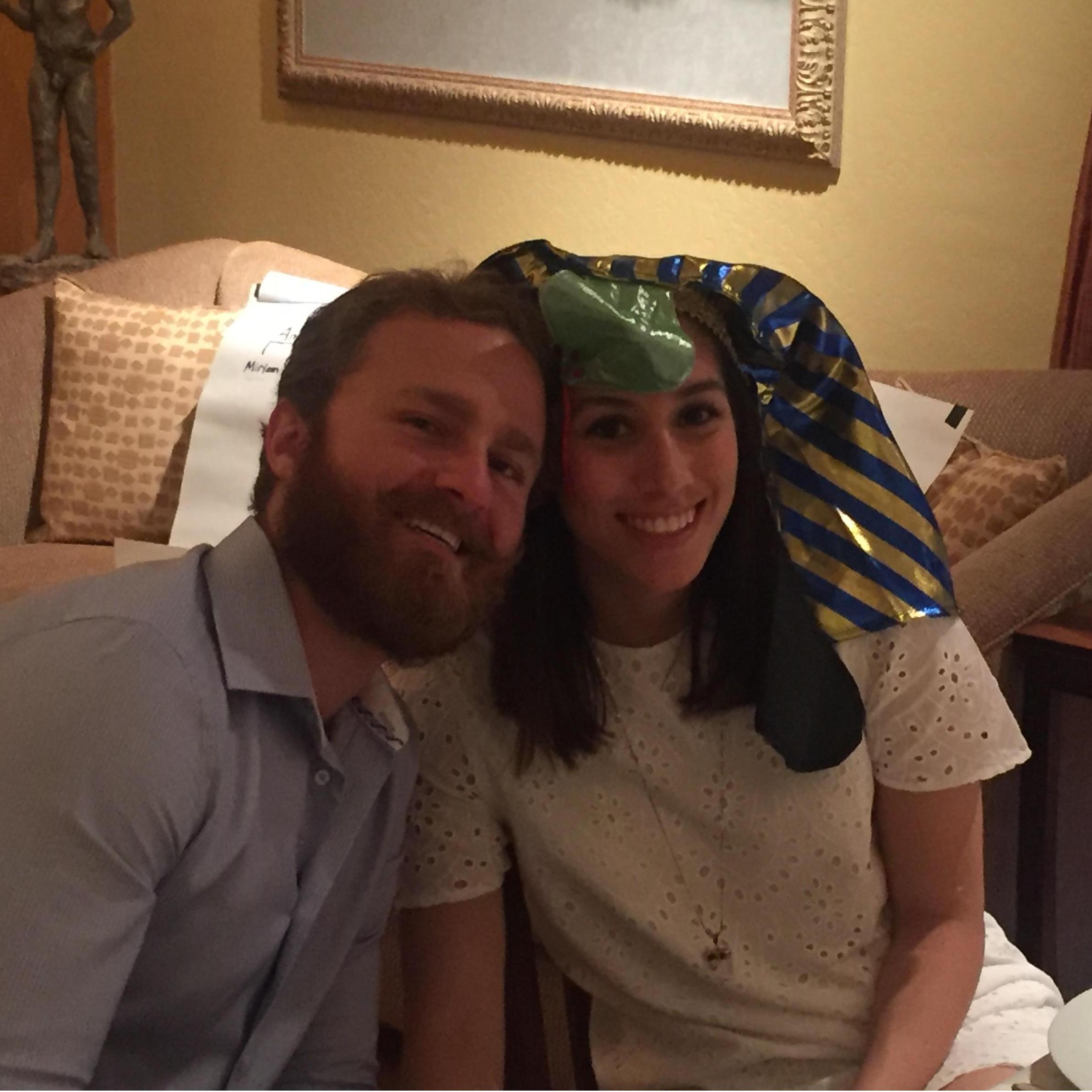 Passover Sedar at the Metzner's 2016