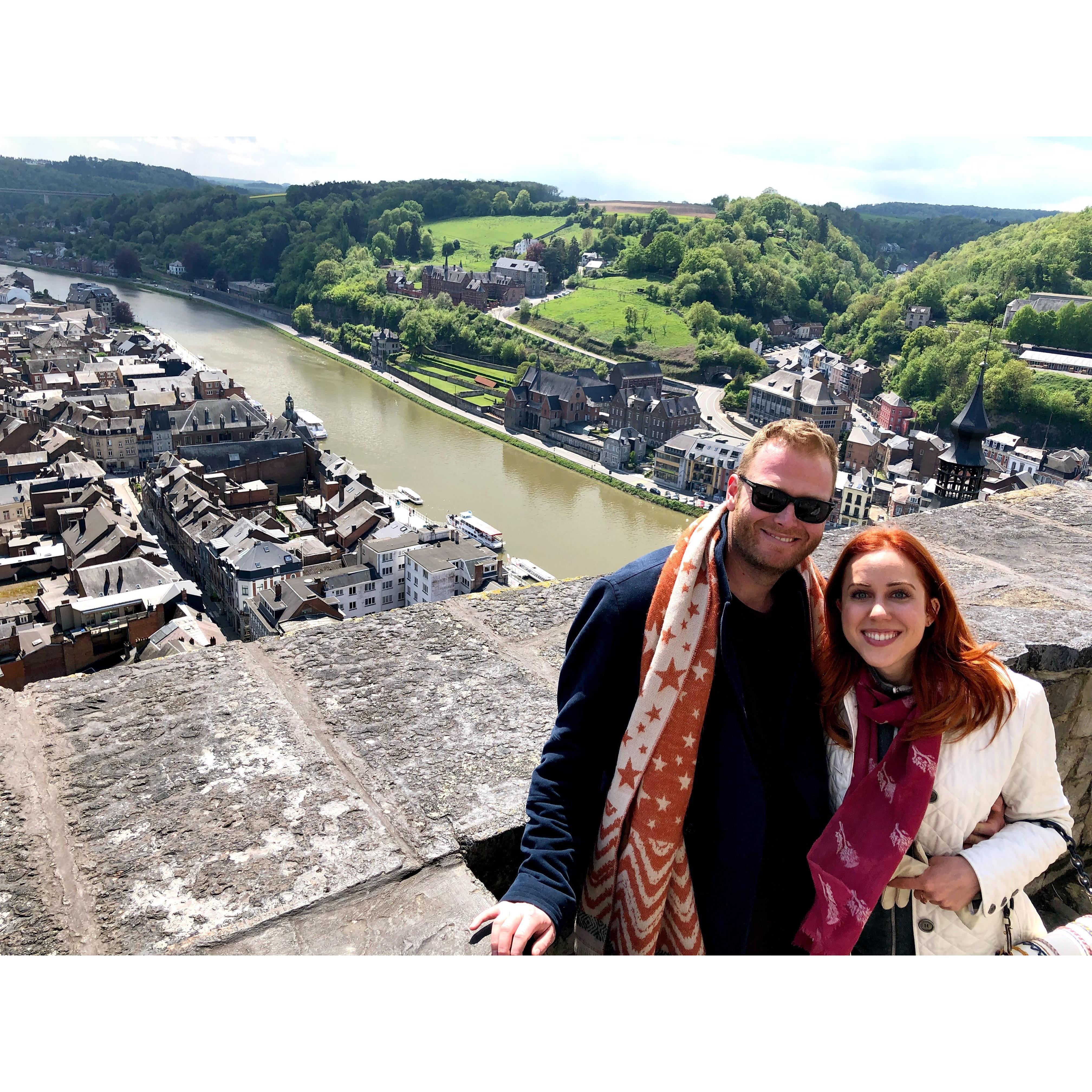 Taken in Dinant, Belgium, on our spring 2018 trip to Europe.