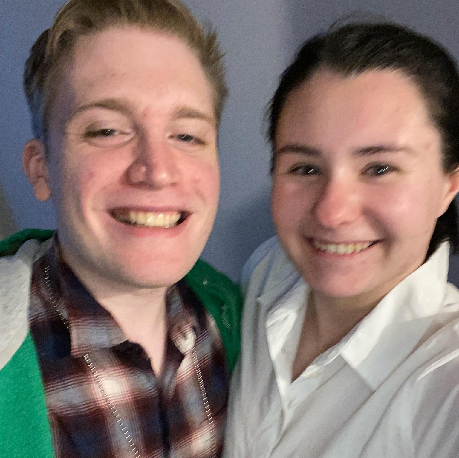 The Halloween we went as Jake & Amy from Brooklyn 99