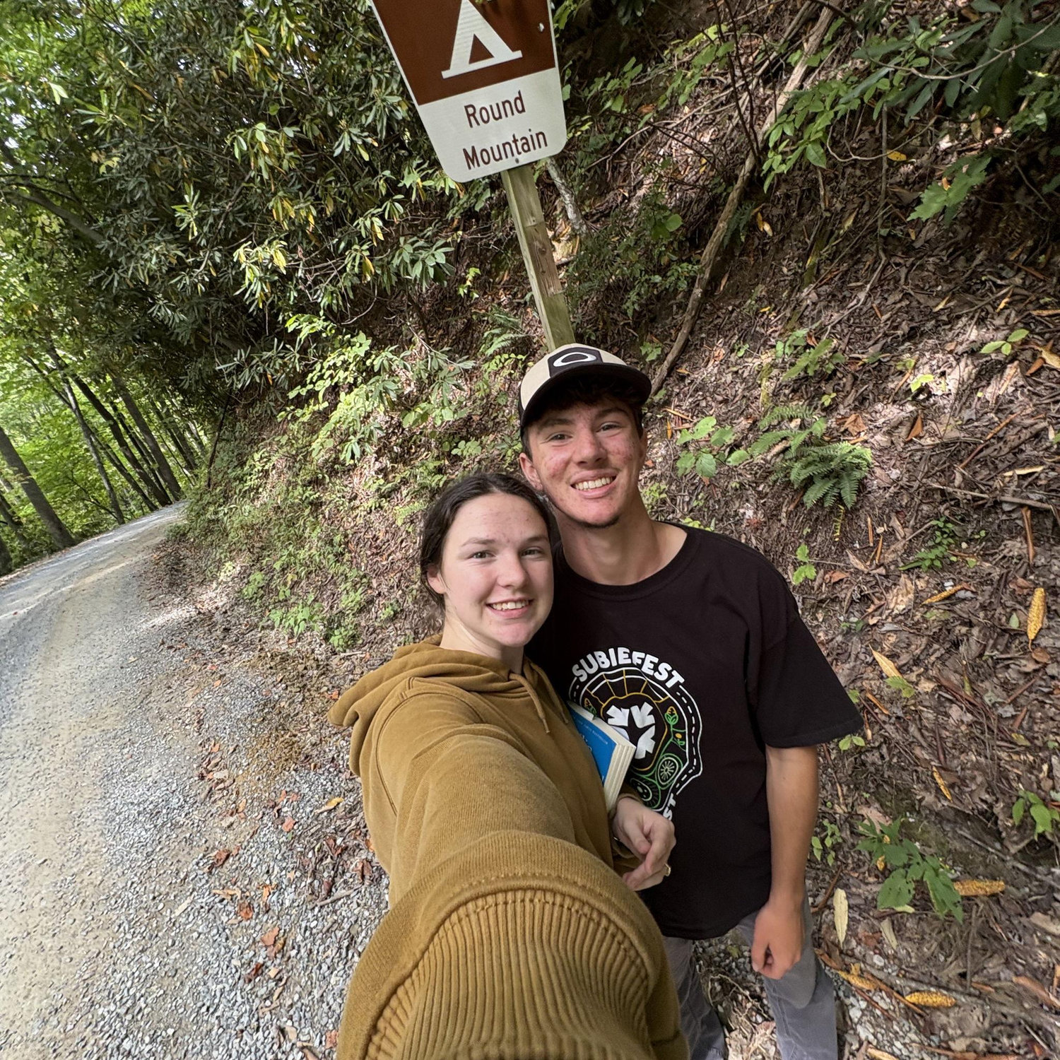 Our first rally race together!
