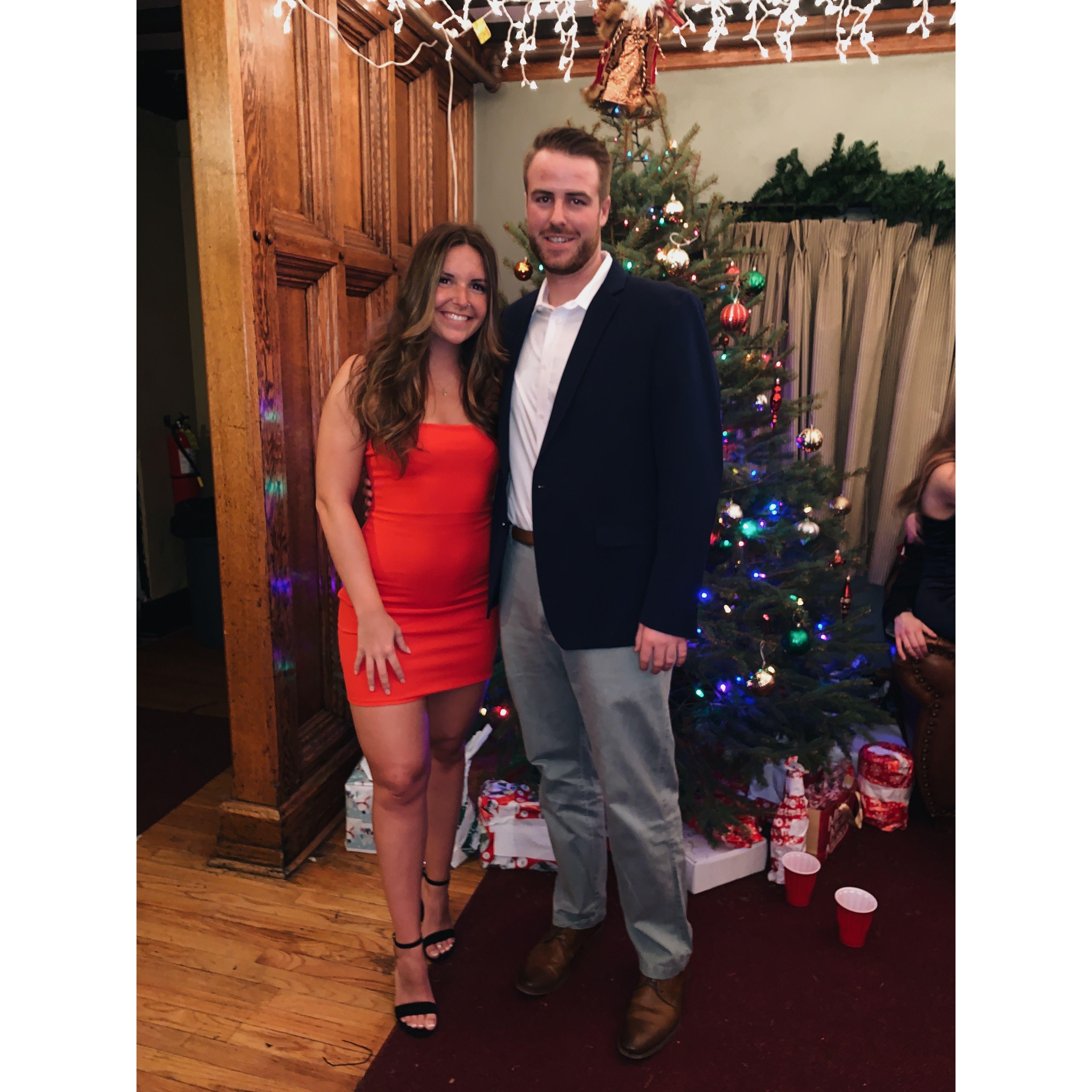 12.13.2019 - Throwback to Fiji's winter formal—where Lucas finally mustered up the nerve to ask Abigail to be his date… during his first year of grad school.... better late than never!