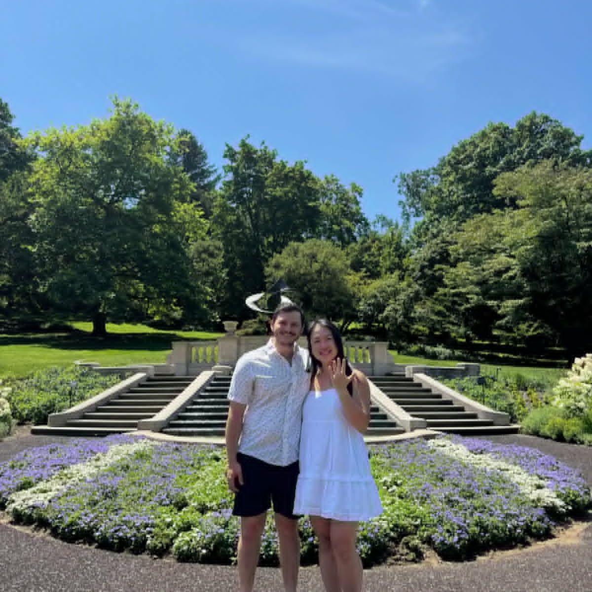 The best day at the Morris Arboretum in Philadelphia
