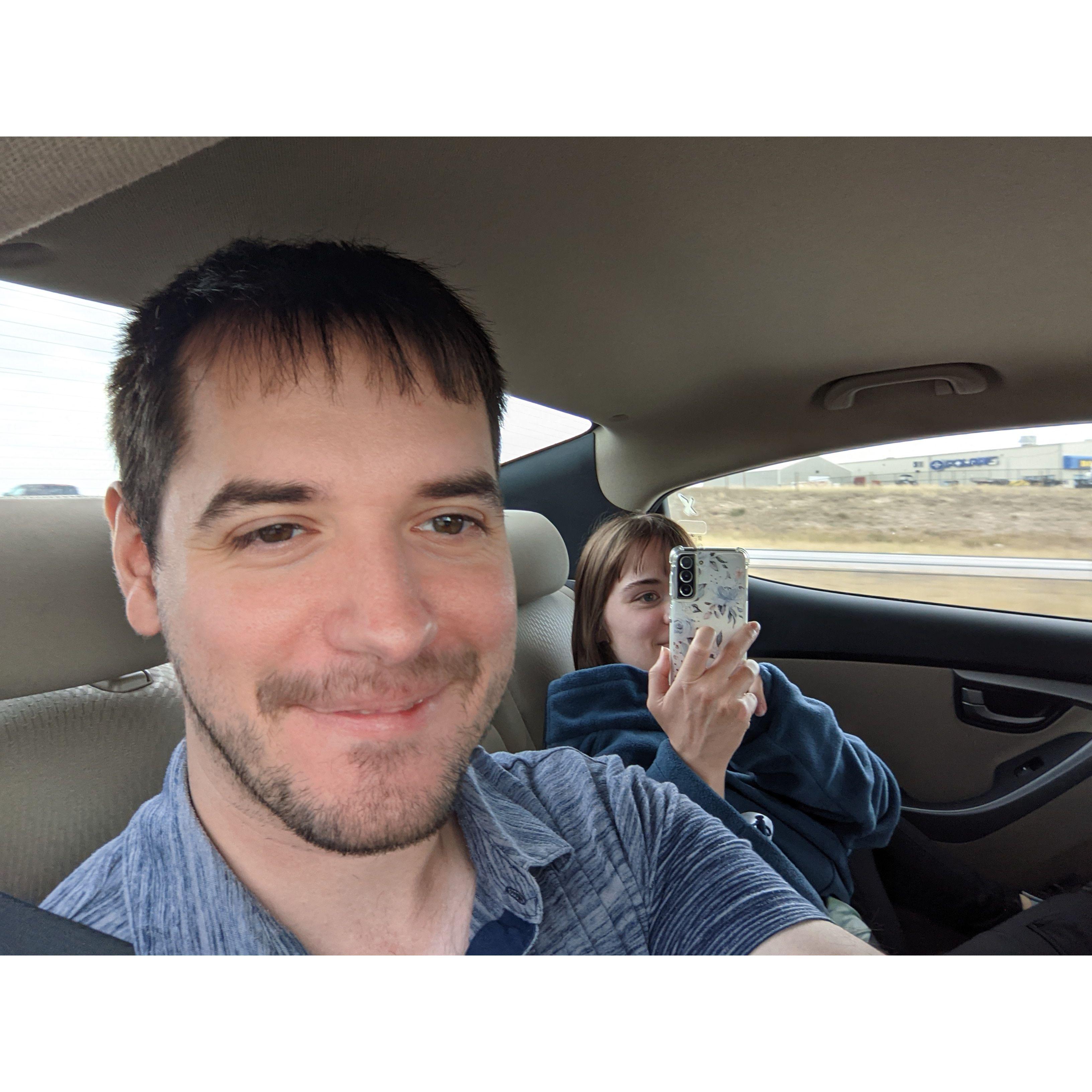 On the road again