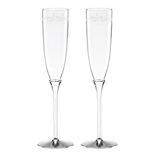 Kate Spade New York 885971 Key Court champagne glass