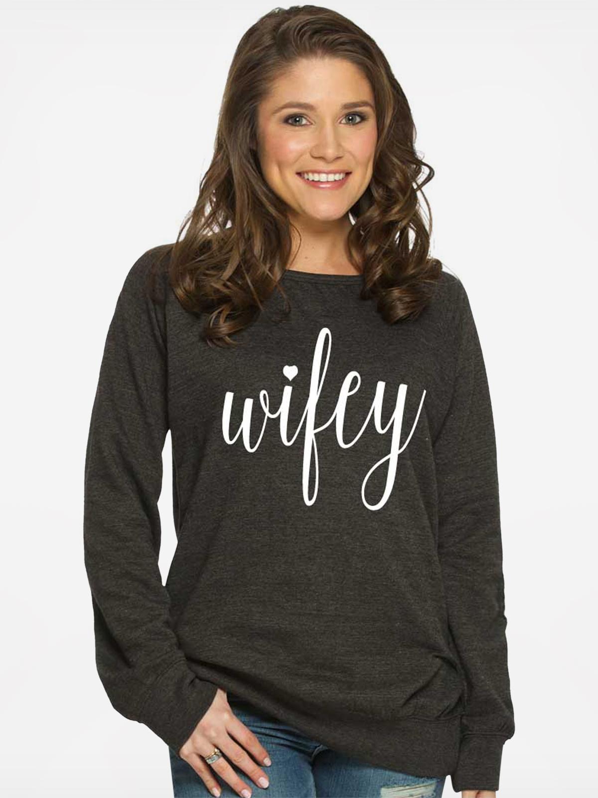 wifey sweatshirt