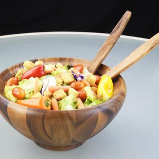 Deep Pedestle 3-Piece Salad Bowl Set