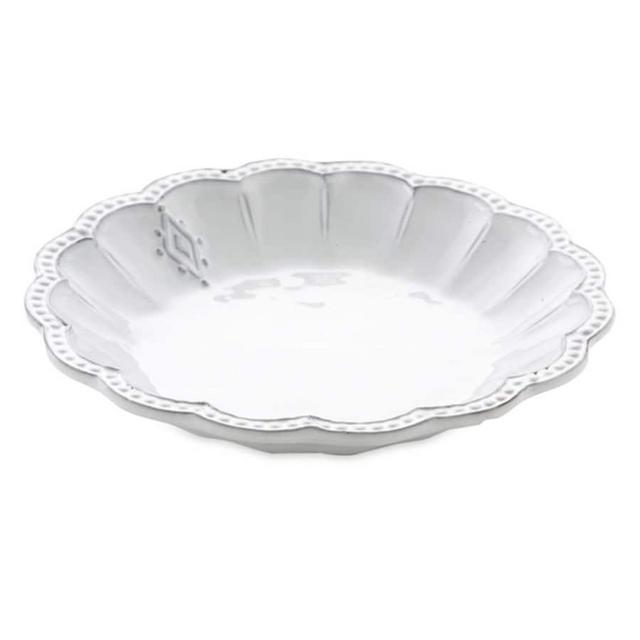 Bella Bianca Medallion Pasta/Soup Bowl