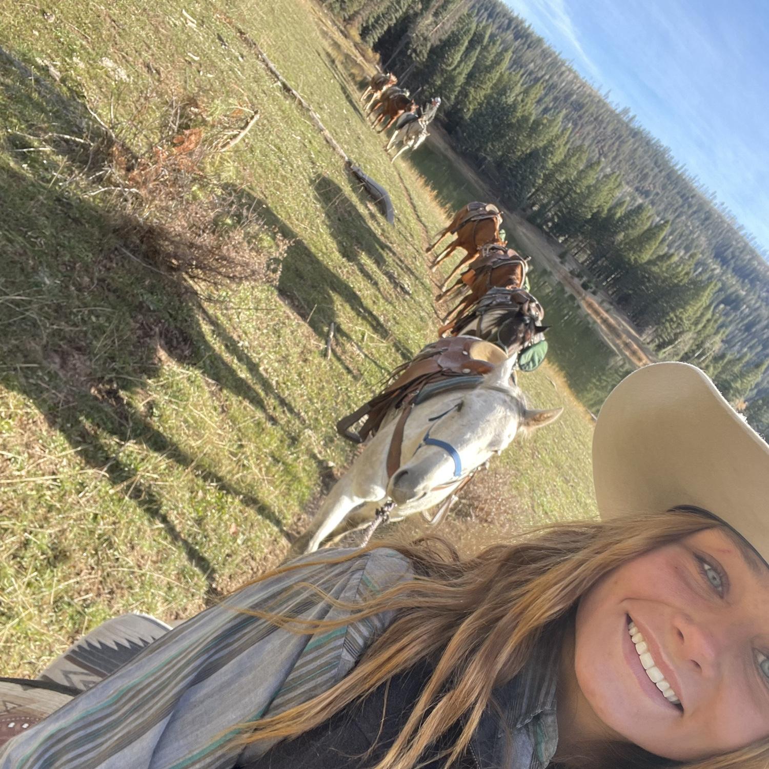 Sam came to work with Taylor during pack season.