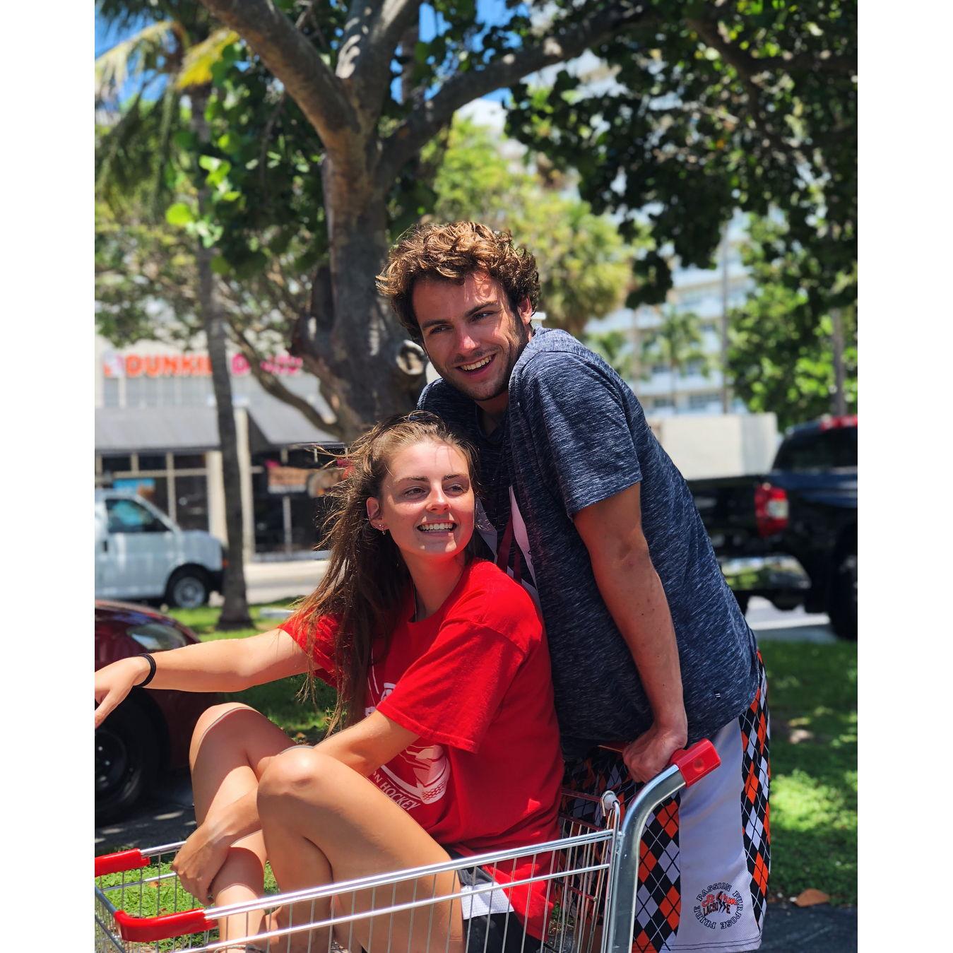 Savana's family vacation in 2018.