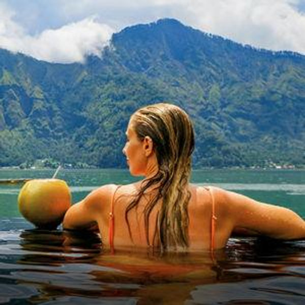 Hot Springs Entry at Mount Batur