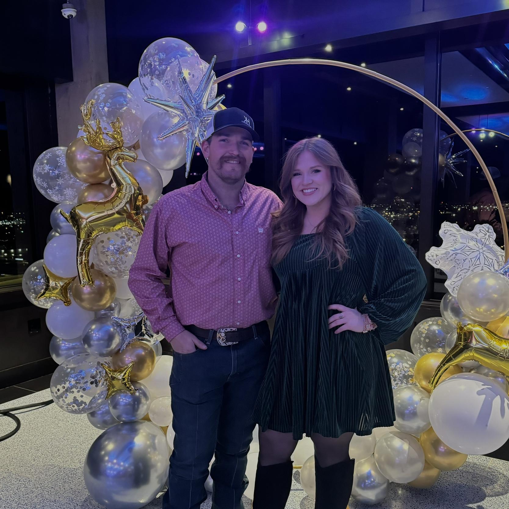 Ken survived Kaitlyn’s work Christmas party!