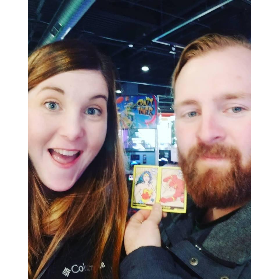 Recently, at an arcade....