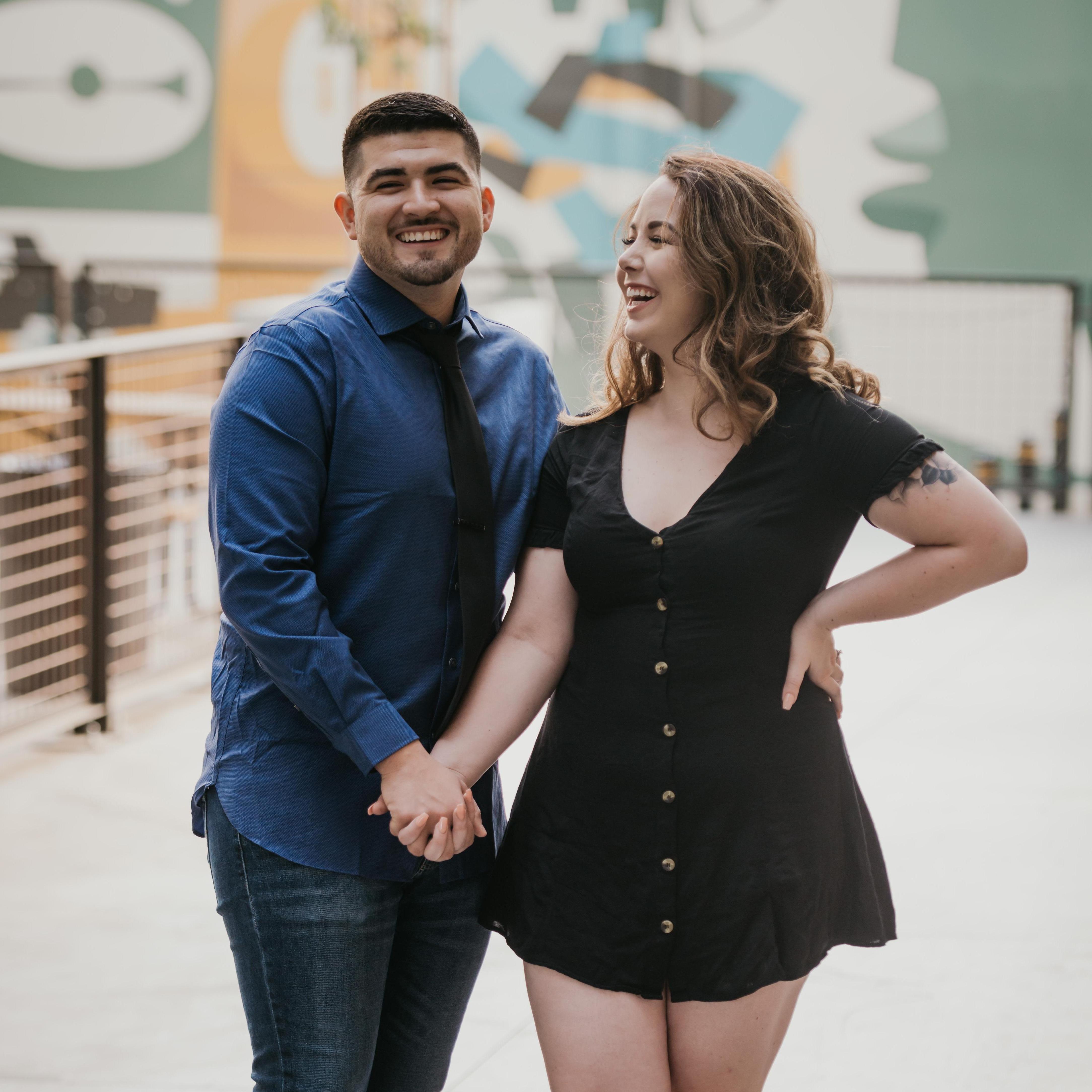 One of our favorite photos ever taken of us.