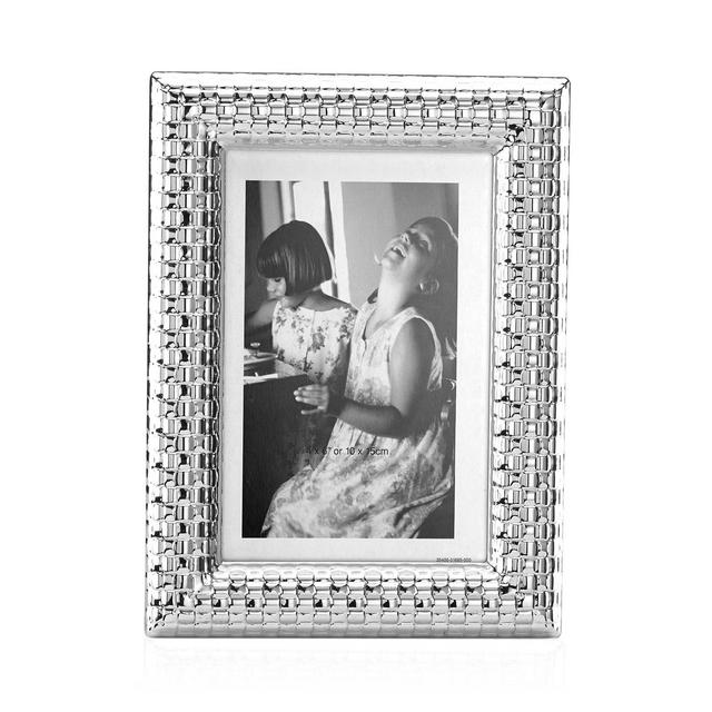 Reed & Barton Watchband Silver Frame, 4" x 6"