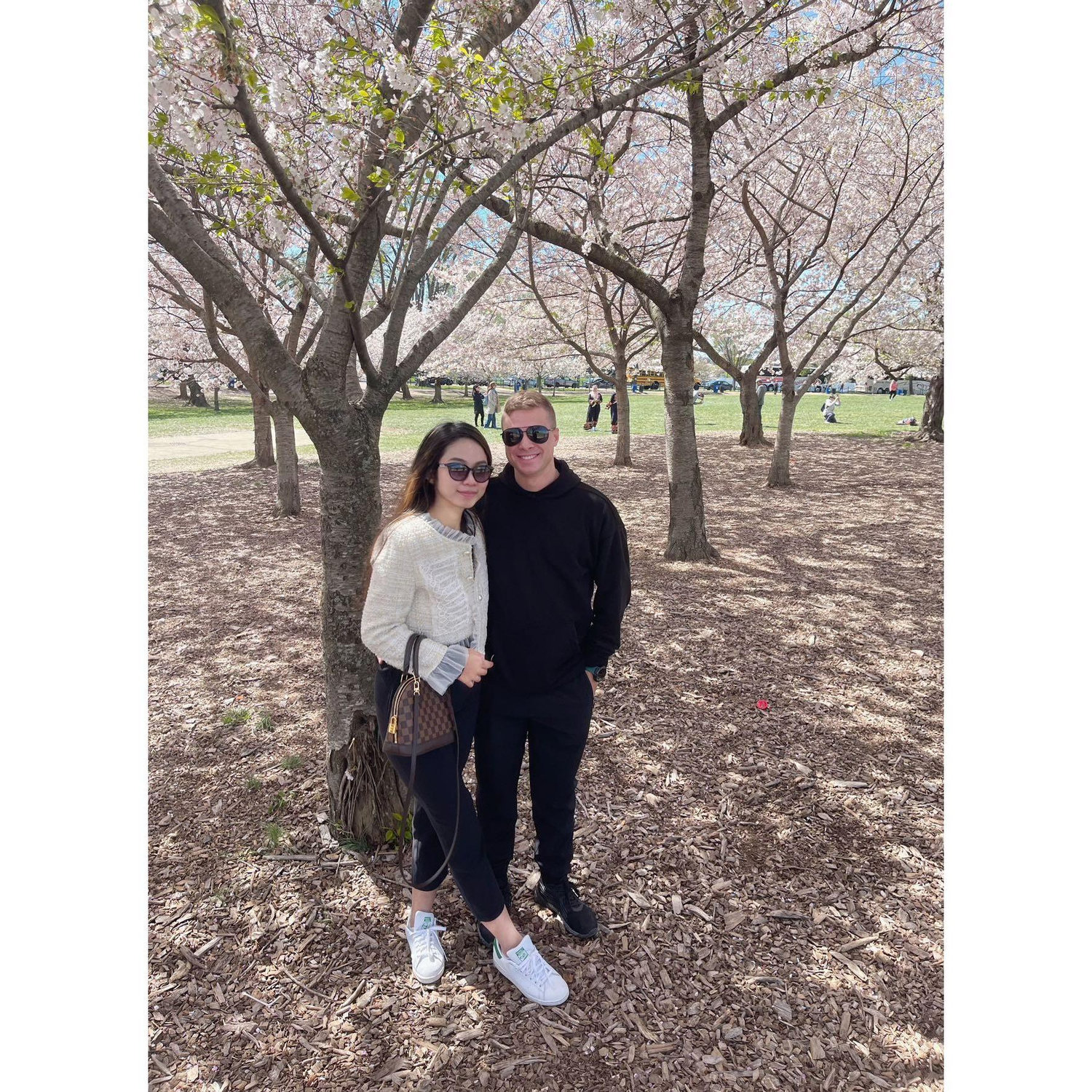 We went to DC to enjoy the Cherry Blossoms festival