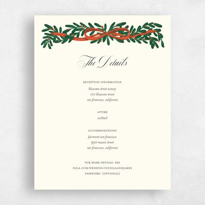 Multi-Colored Wedding Enclosure - Crosby