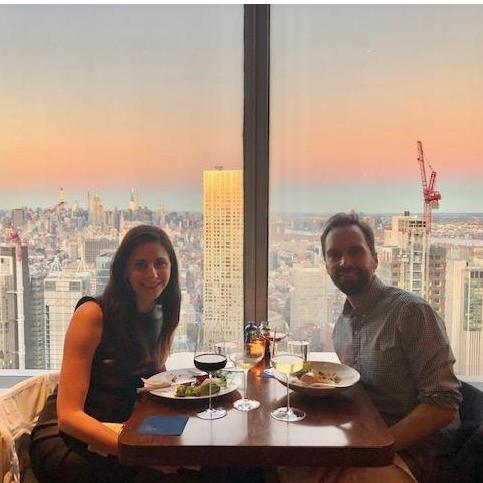 Fancy birthday celebration at Manhatta