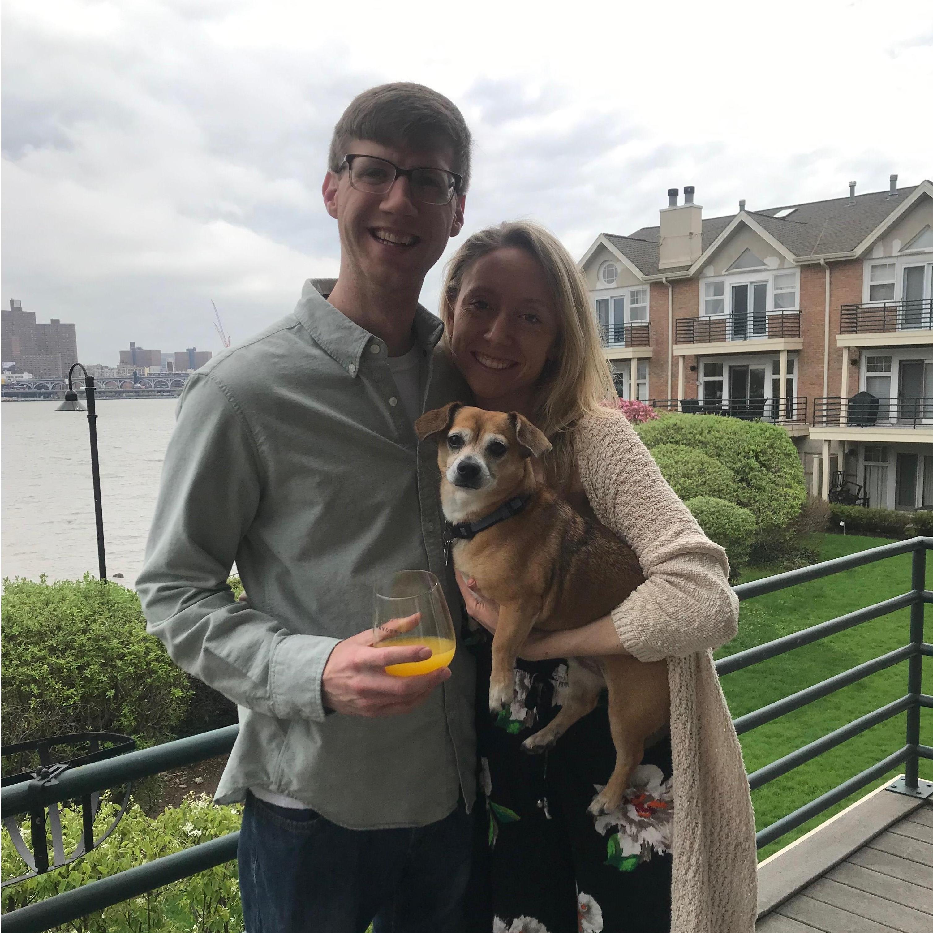 The weekend we got engaged!