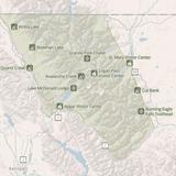 Glacier National Park Map