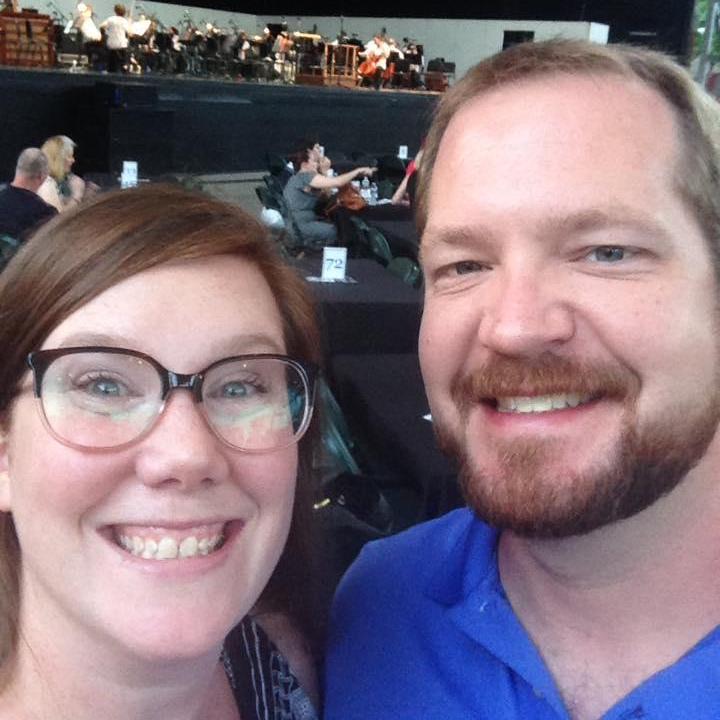 At The John Hughes Concert for Will's Birthday with the ASO!