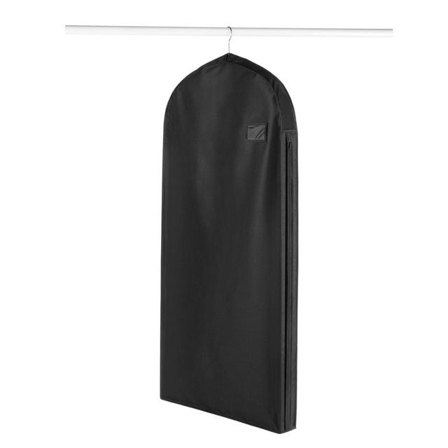 Whitmor Deluxe Garment Bag in Black