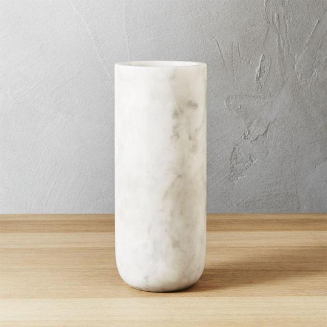 CB2 marble vase