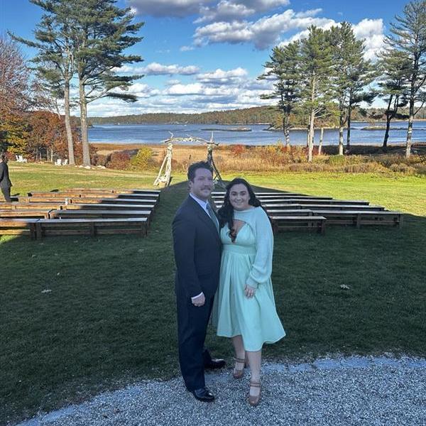Speaking of weddings... us at one!