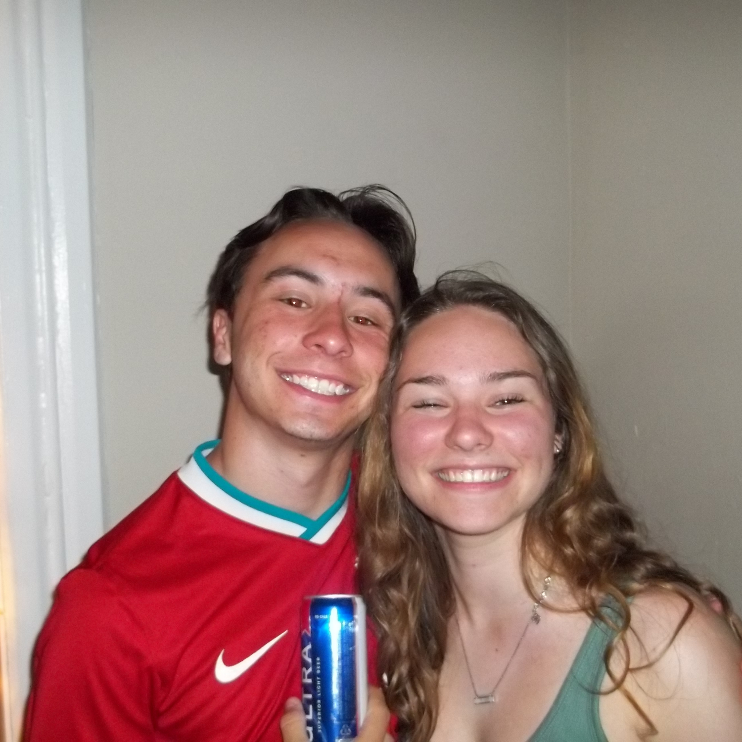 Our first photo together!