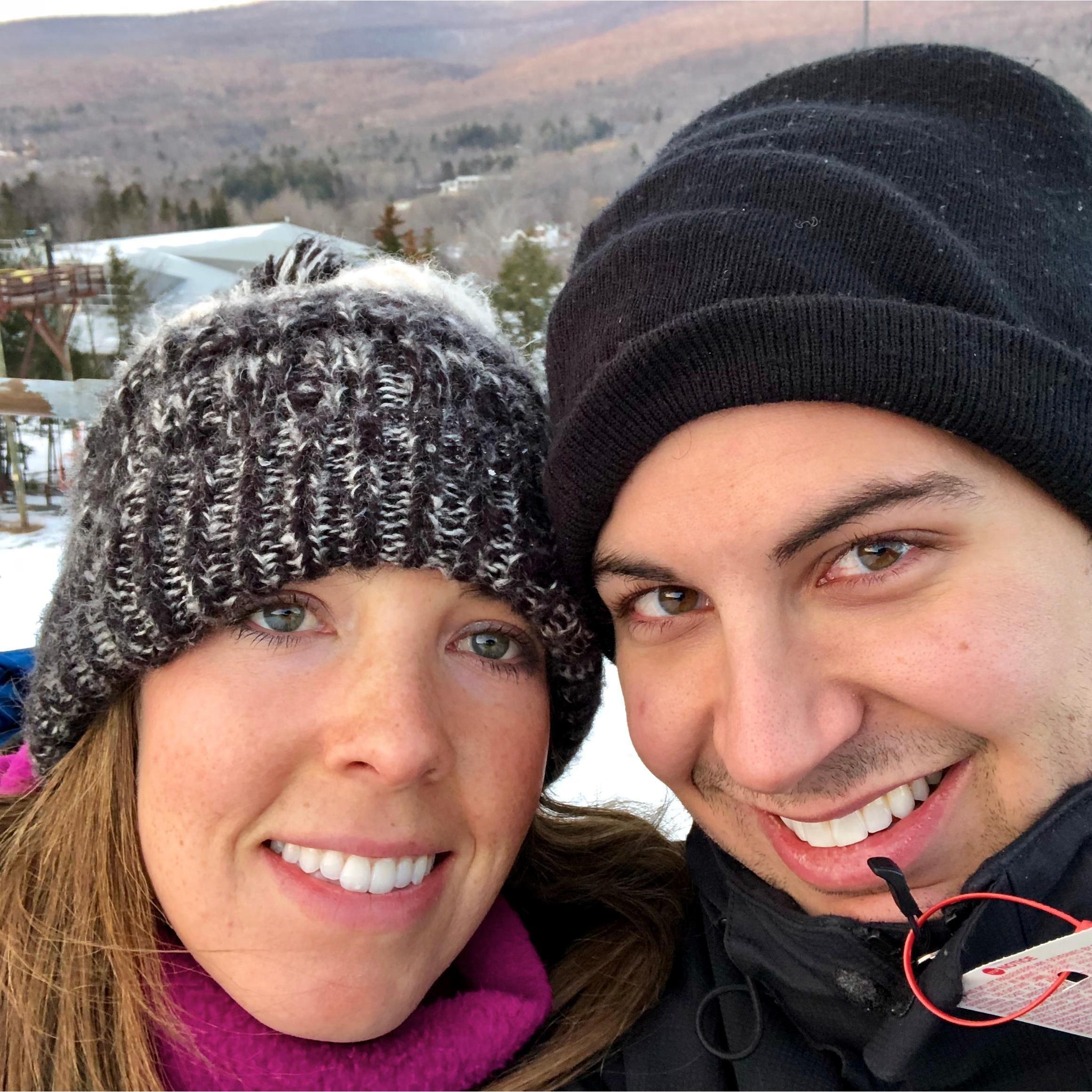 Our first ski trip together! (February 18, 2018)