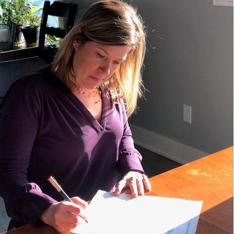 A Thank You! to good friend and essential notary, Kate, for signing off on the license. And to the Kent County Clerk for a speedy snail mail of the paperwork!