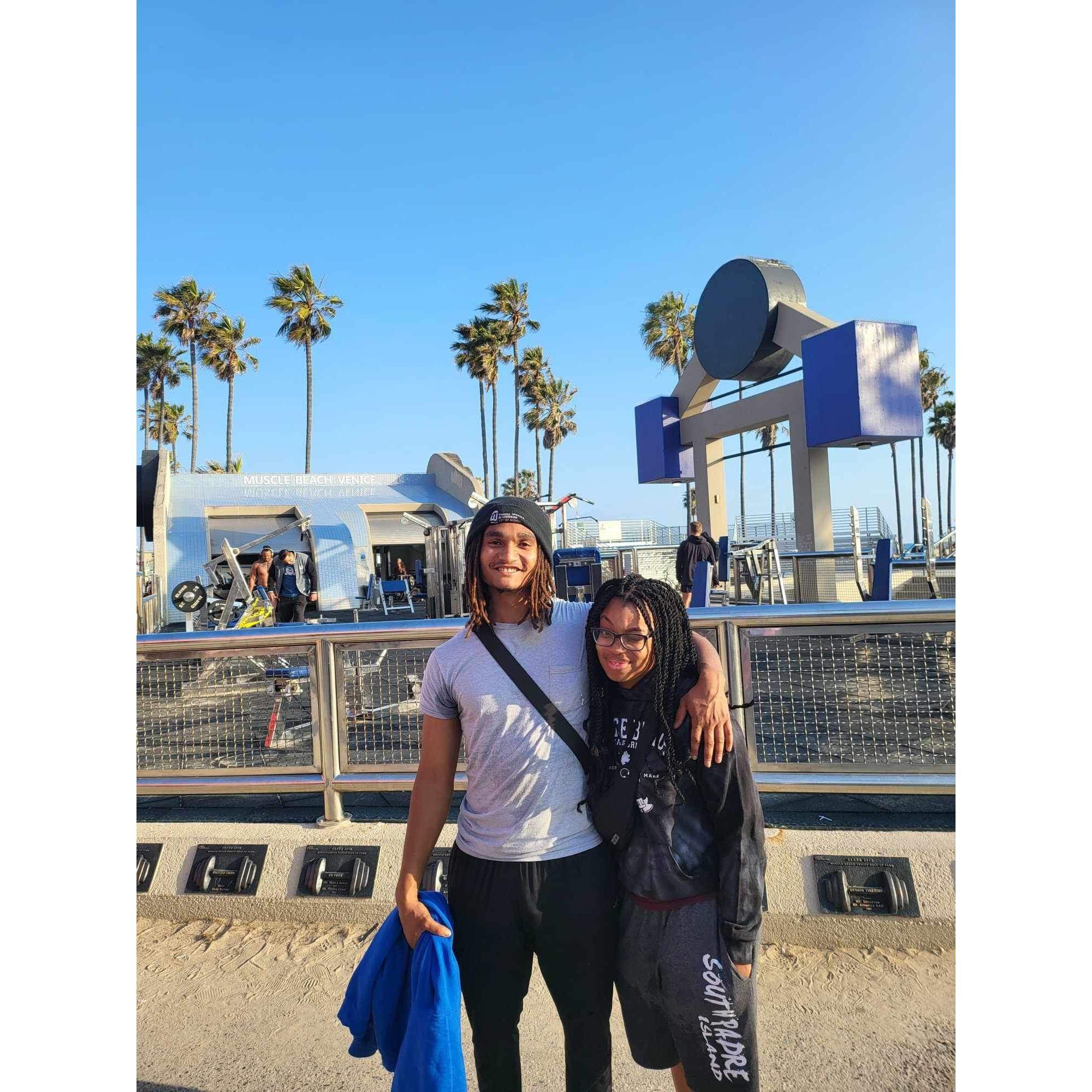 California was good to us.