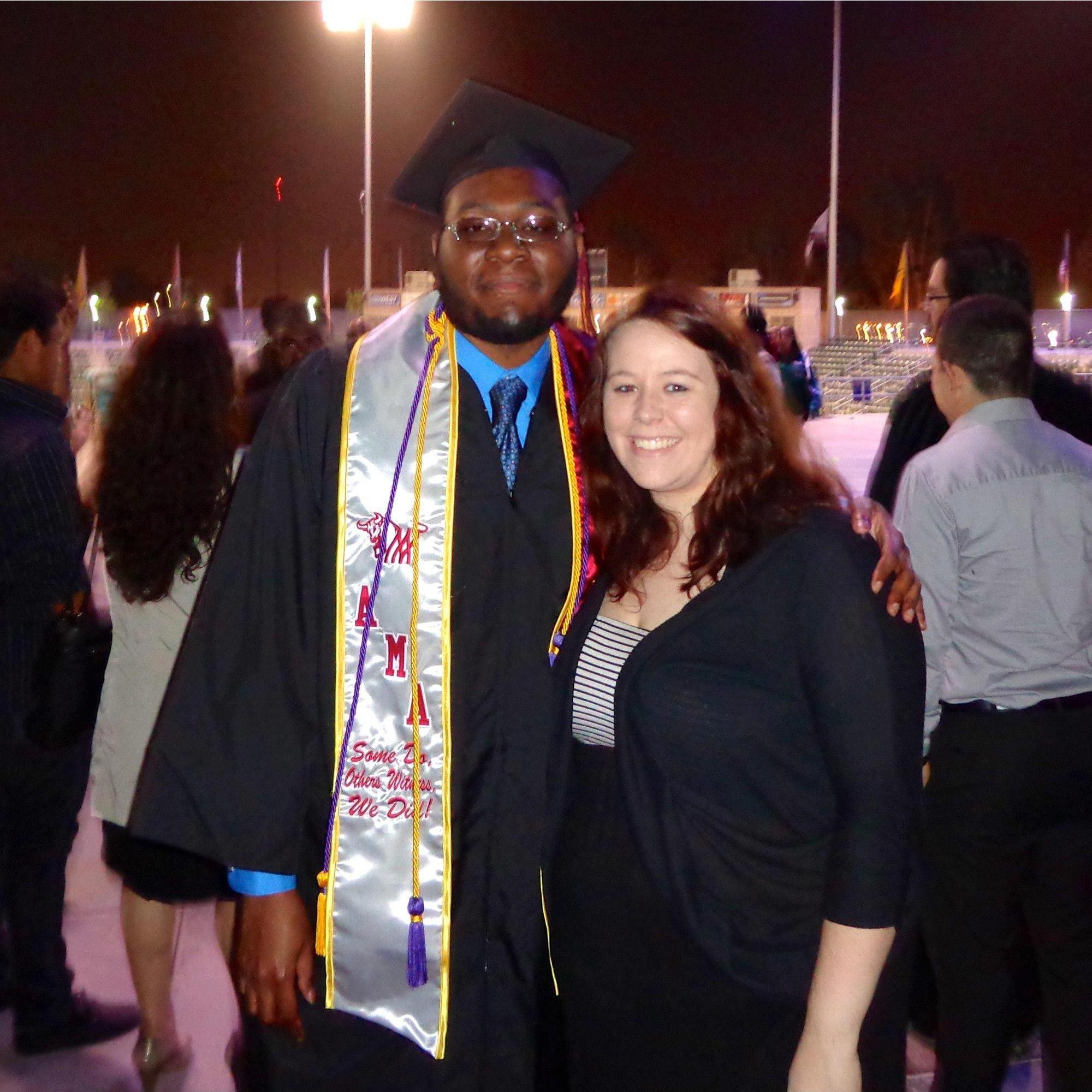 May 2013 - Richard's college graduation