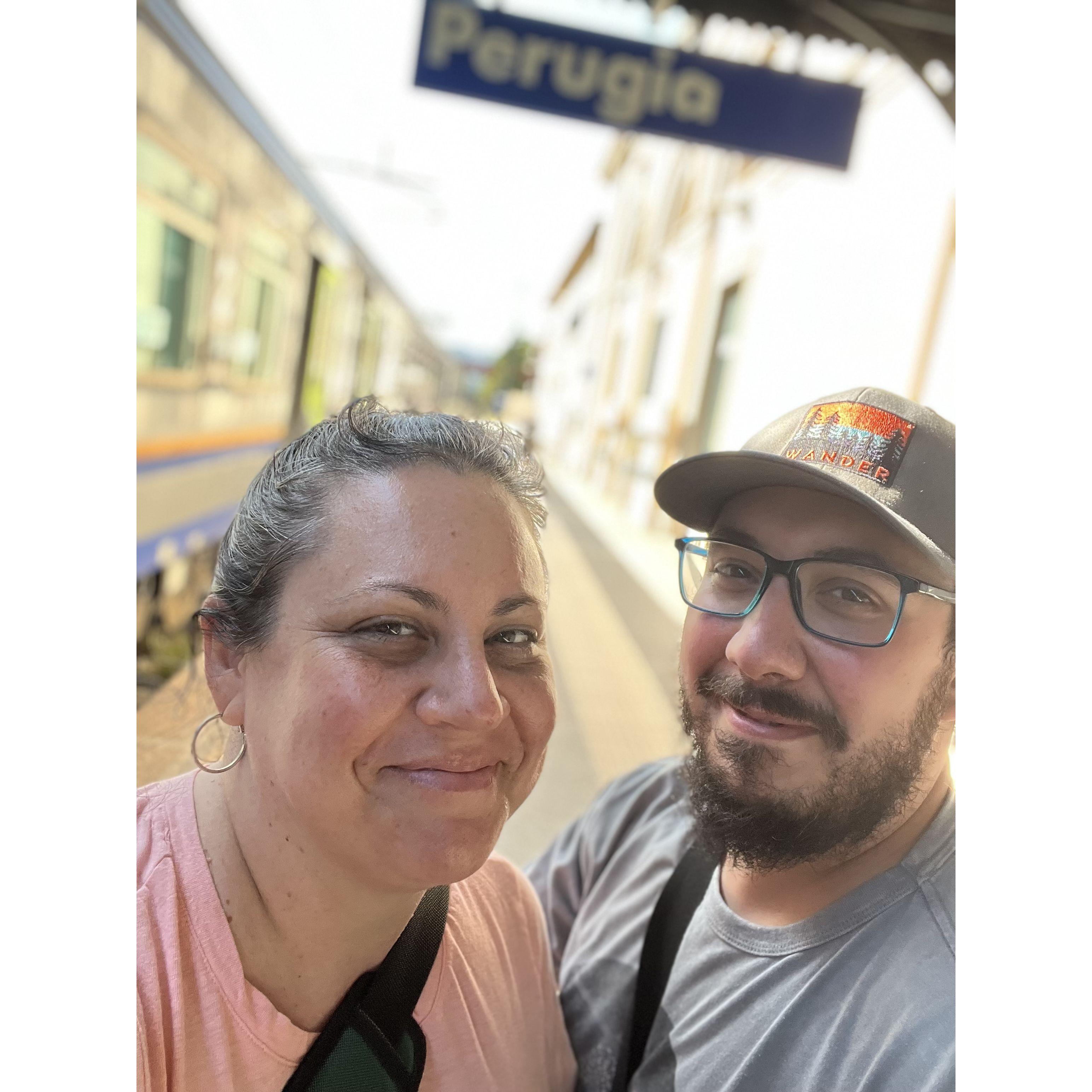 Perugia, Italy, where Jen studied for six weeks in 2017!