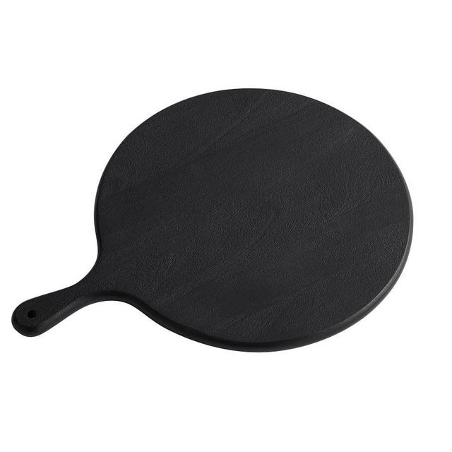 Chateau Acacia Wood Pizza Paddle, 15" - Black