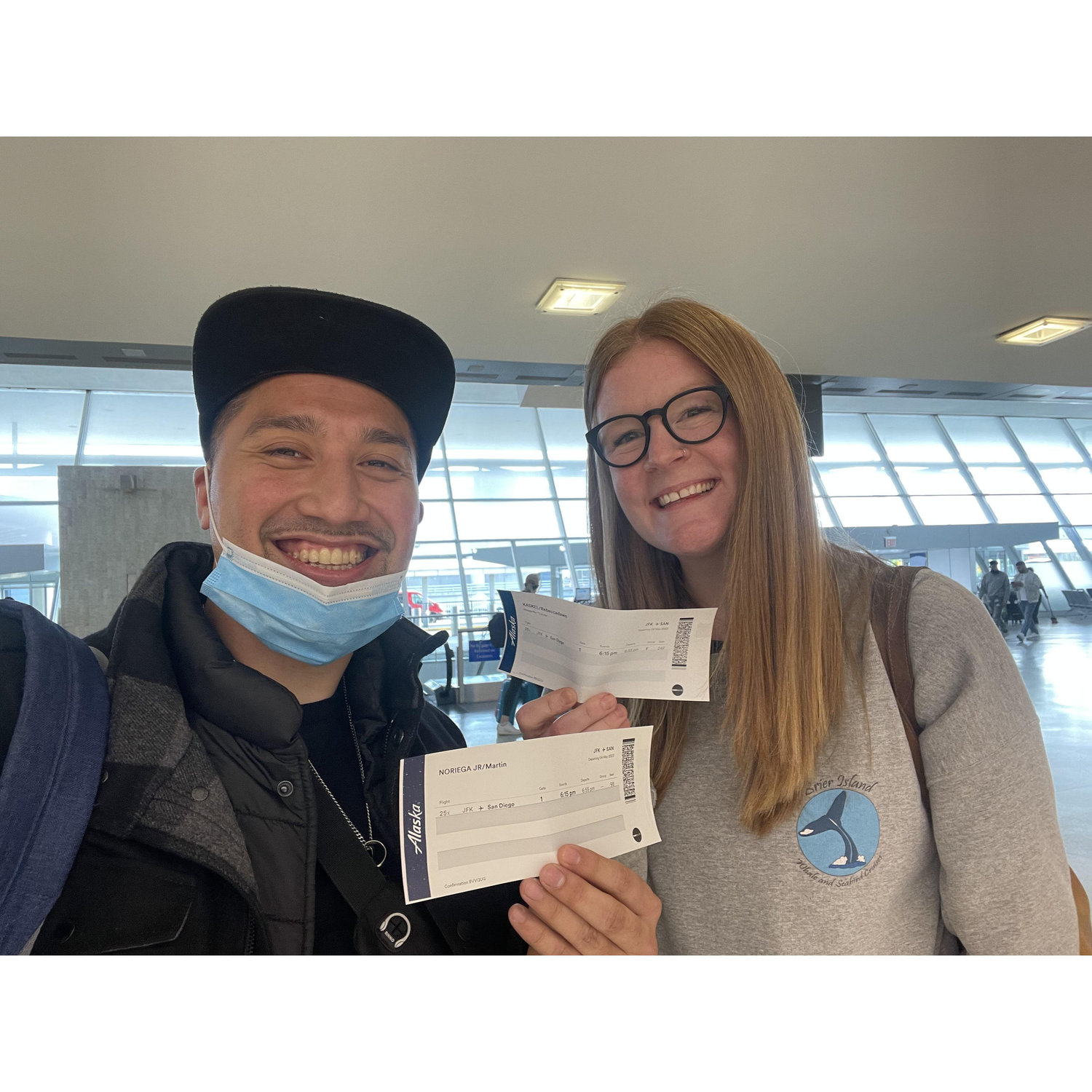 Our first time traveling together to Cali ♥️ May 2023