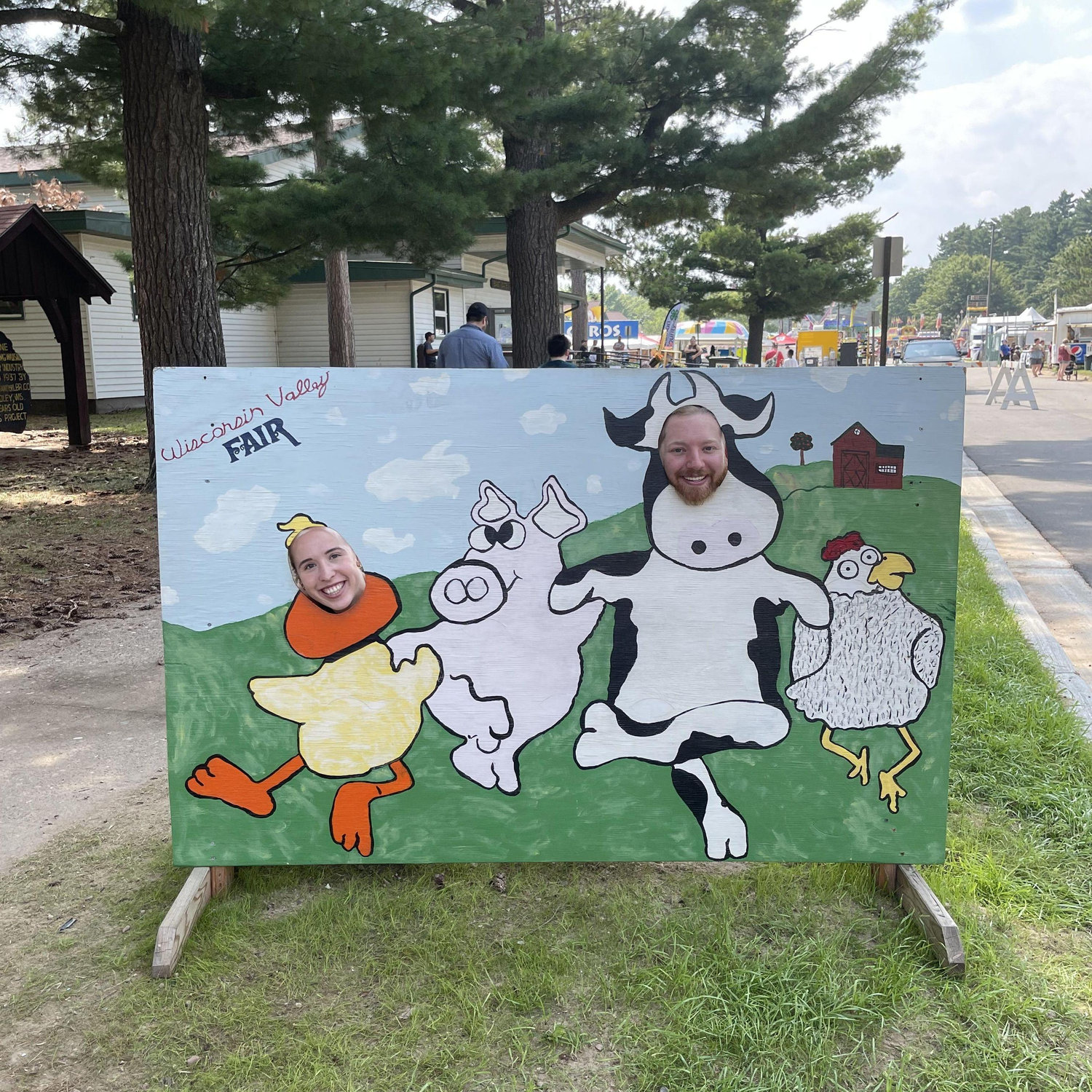 Skylor's first time to the Wisconsin Valley Fair