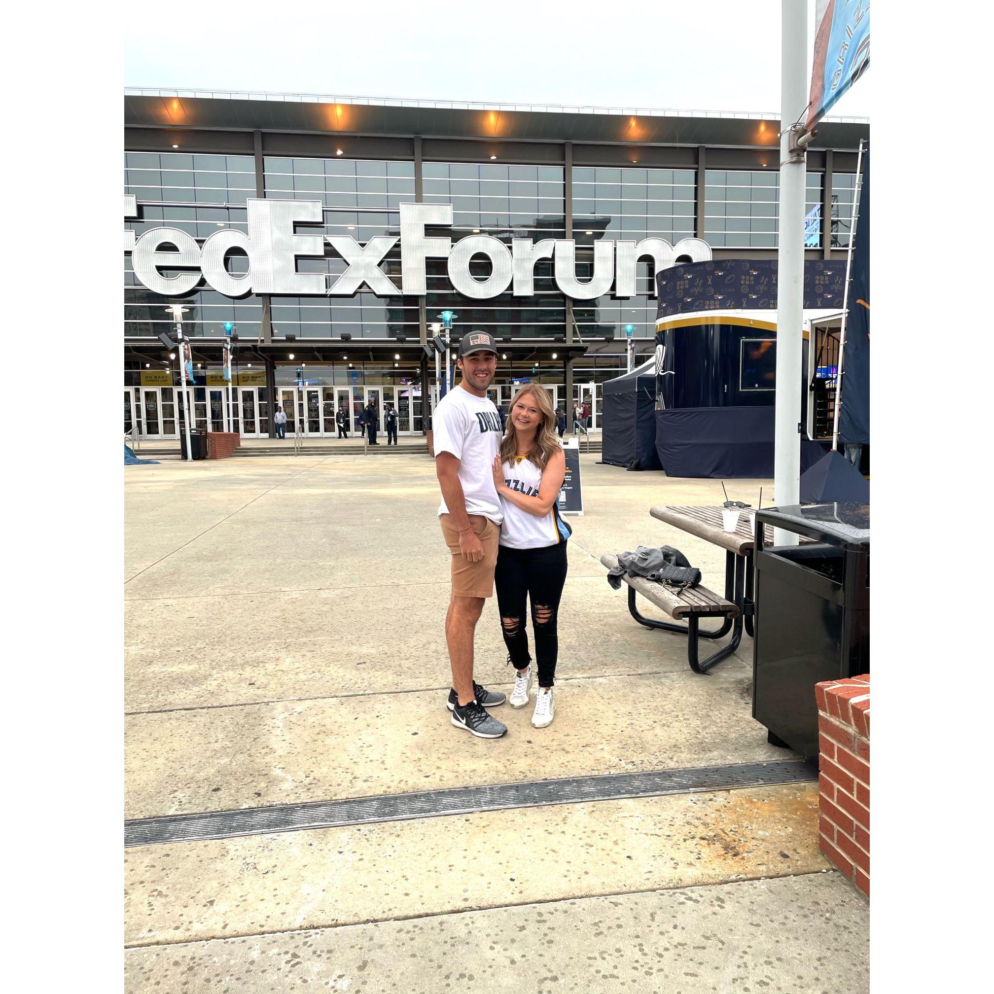 We went to 6 grizzlies games together in 2021!!