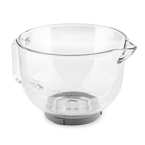 Klarstein Bella Glass Bowl, Accessories for Bella 2G Stand Mixer