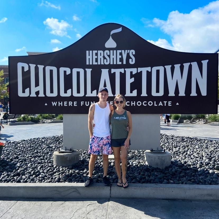 Eating every Reese’s, normal and fried, in sight