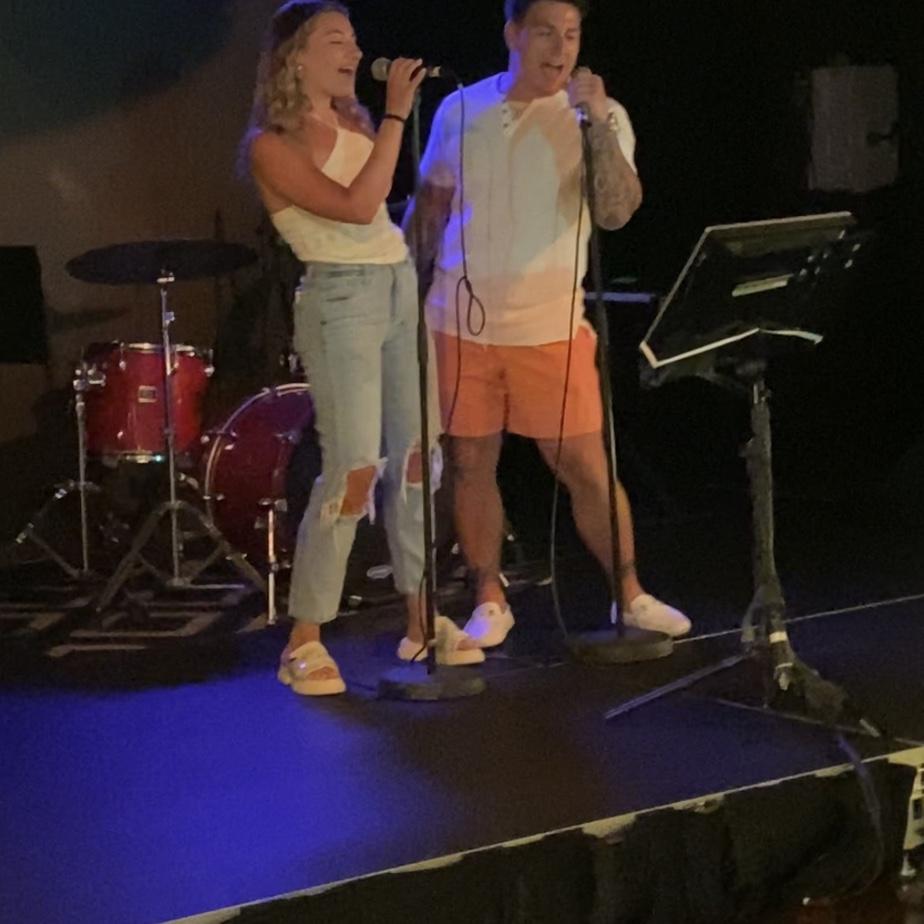 …our love for karaoke was born! 🎤