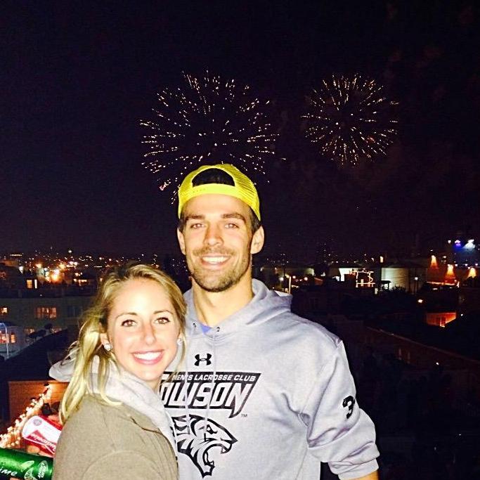 Roof-top 4th of July party in Locus Point, Baltimore, 2014