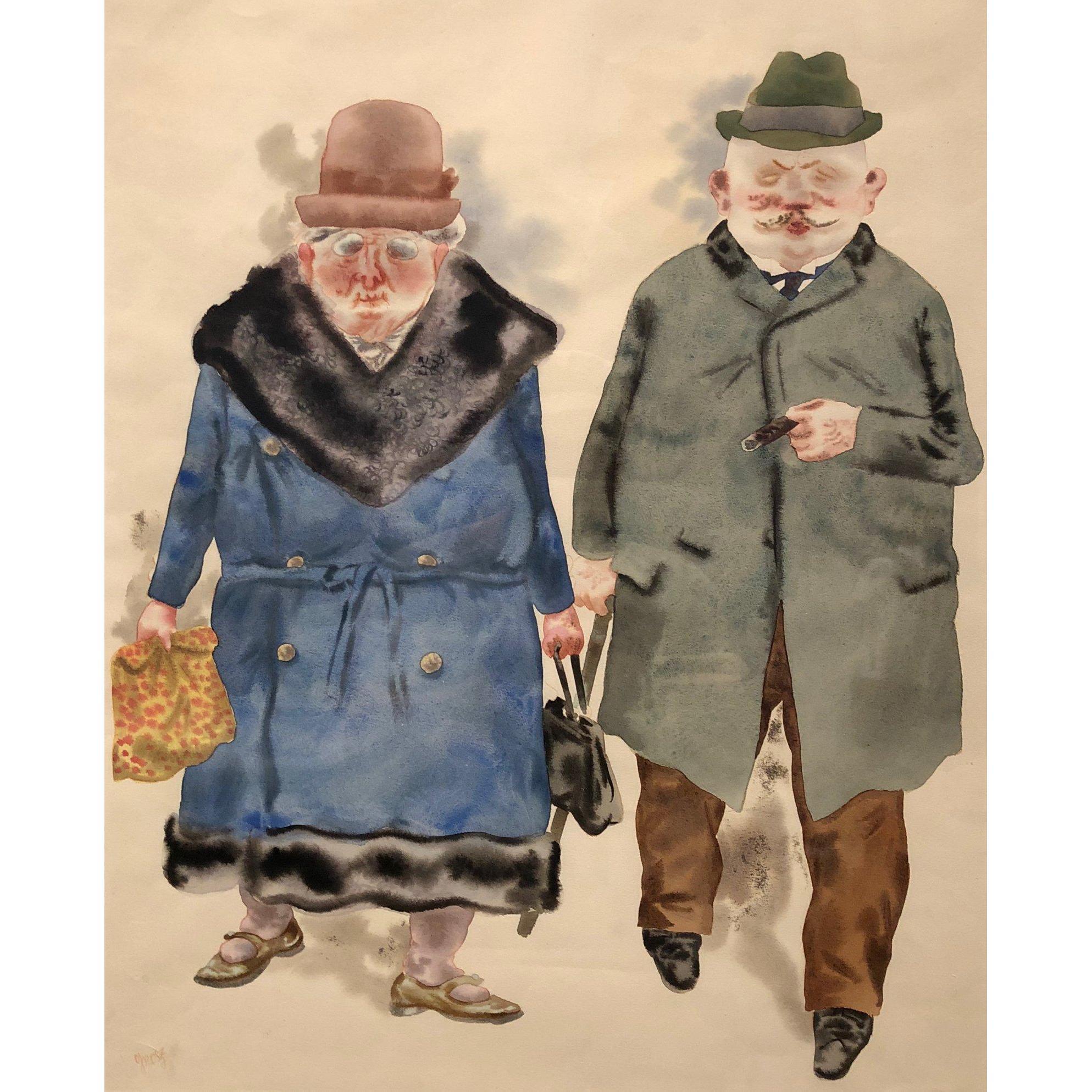 Captured by George Grosz